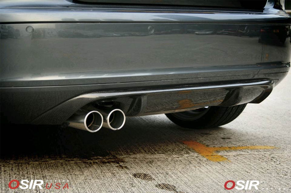 Osir Design - DTM Exhaust Valance - Carbon Fiber - A3 S/2D - Audi A3 8P