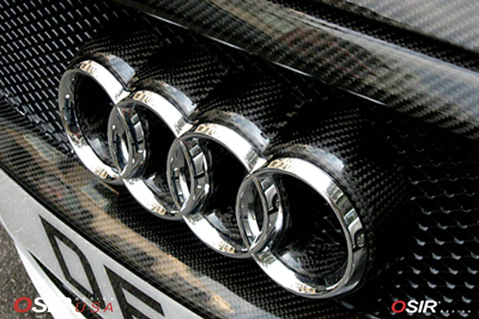 Osir Design - Logo Base Support - Carbon Fiber - Audi A3 / A3 S-Line / S3 / RS3 8P/8PF