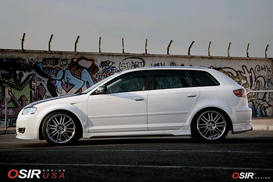 Osir Design - Skirts A3S V2 Sportback - Audi A3 / A3 S-Line / S3 / RS3 8P/8PF