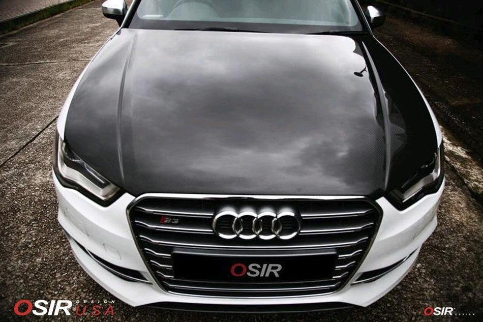 Osir Design - CFH A3-SA Version RS Double Sided - Carbon Fiber - Audi A3 / A3 S-Line / S3 / RS3 8V