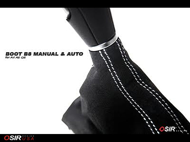 Osir Design - Boot B8 - Auto - Silver Stitching