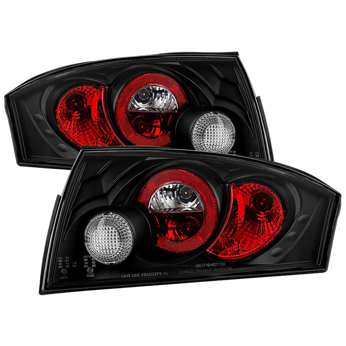 Spyder - Euro Style Tail Lights - Black - TT Mk1