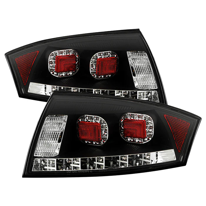 Spyder - LED Tail Lights - Black - TT Mk1