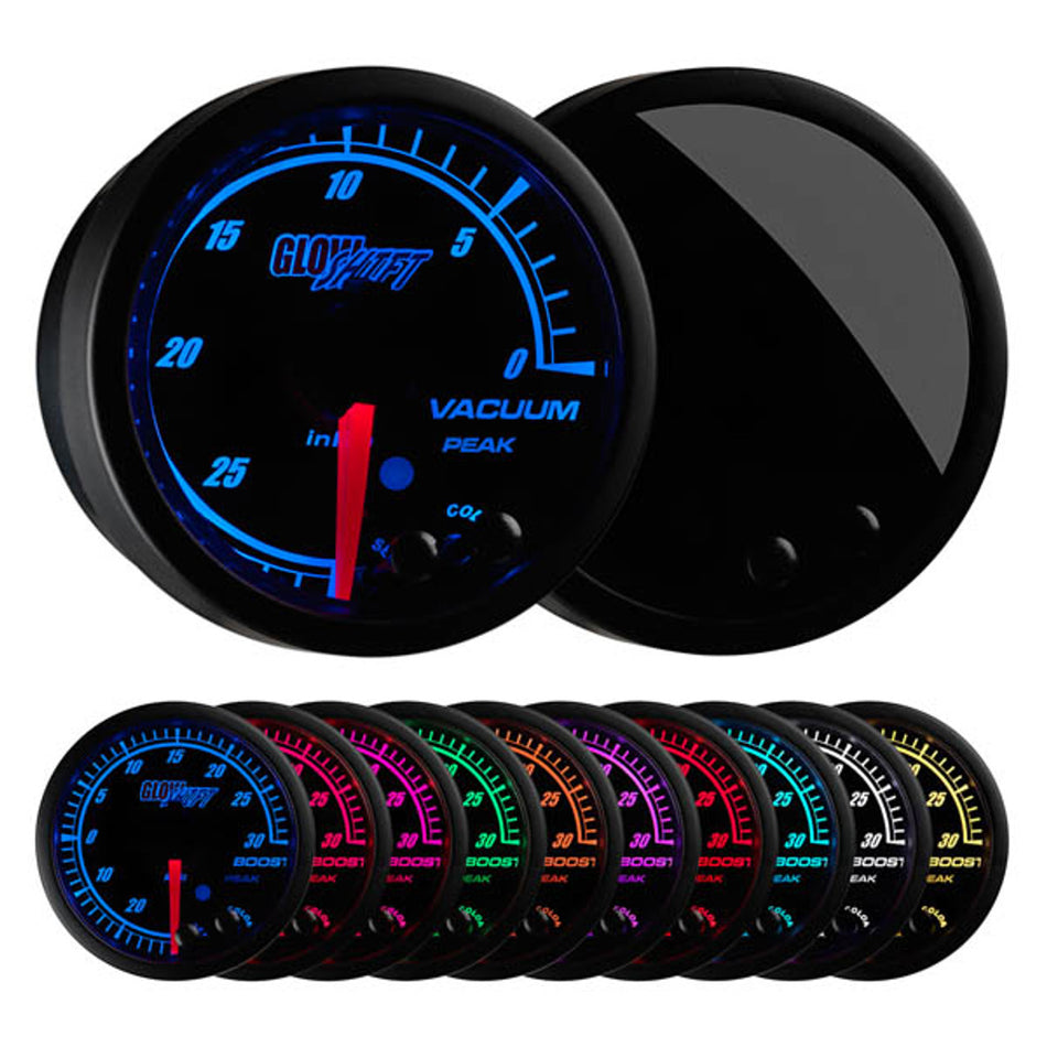 GlowShift - Elite 10 Color Vacuum Gauge