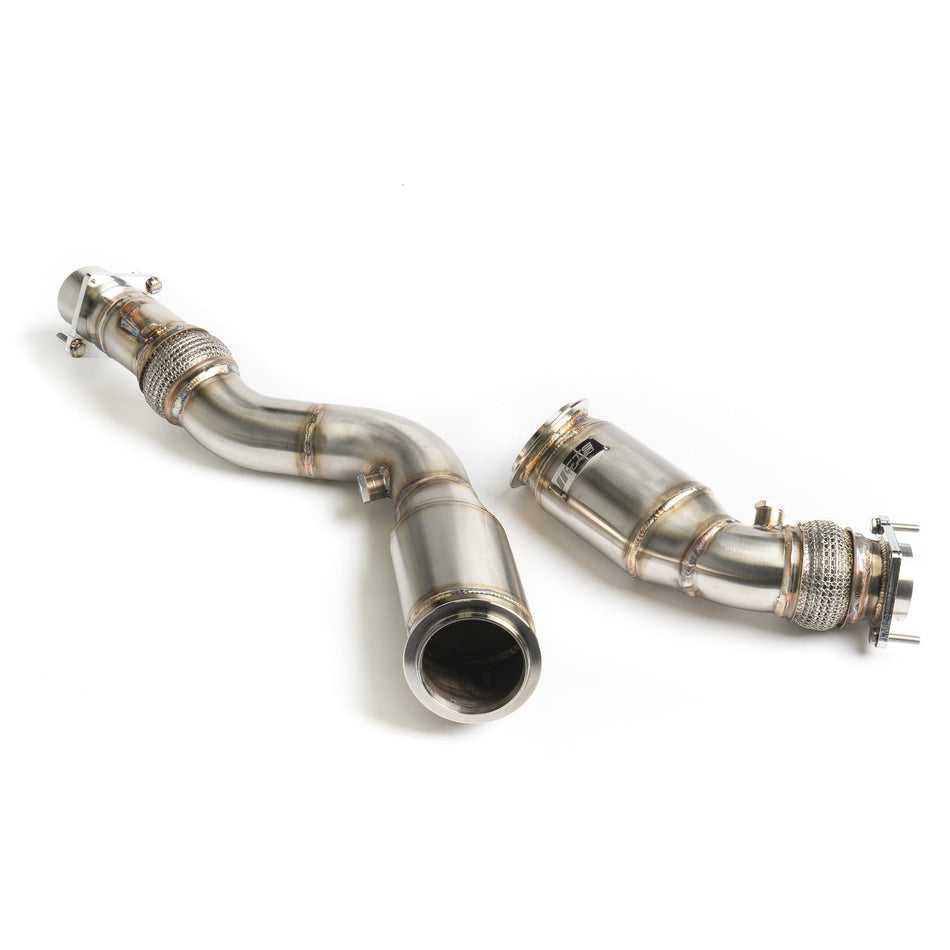 CTS Turbo - 3″ Stainless Steel High-Flow CATS BMW S55 F80 F82 F87 M3/M4/M2 Competition