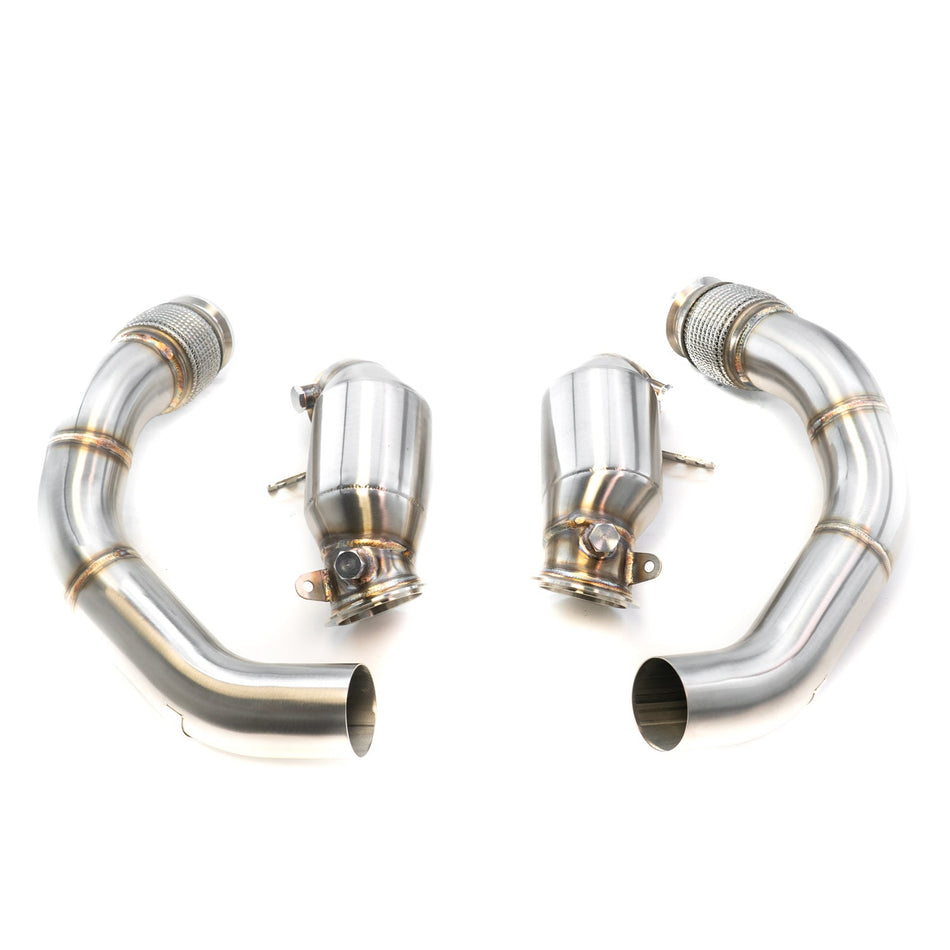 CTS Turbo - BMW F90 M5/M5C & BMW G15/G16 M8/M8C HIGH-FLOW CATS DOWNPIPE SET