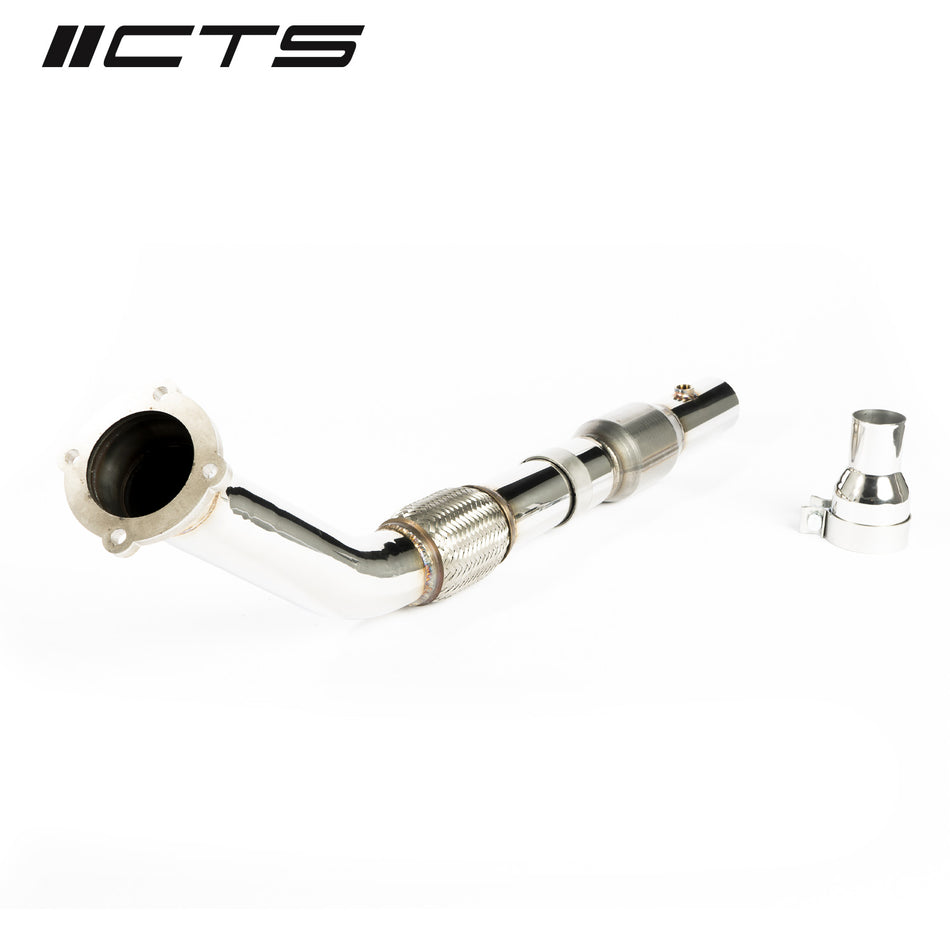 CTS Turbo - 3" Downpipe and High-Flow Cat - TT Mk1 FWD