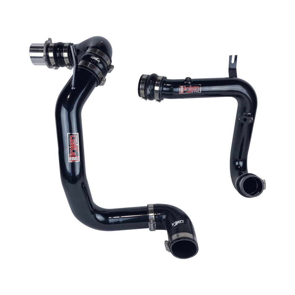Injen - SES Intercooler Pipes - Wrinkle Black - TT / TTS Mk3