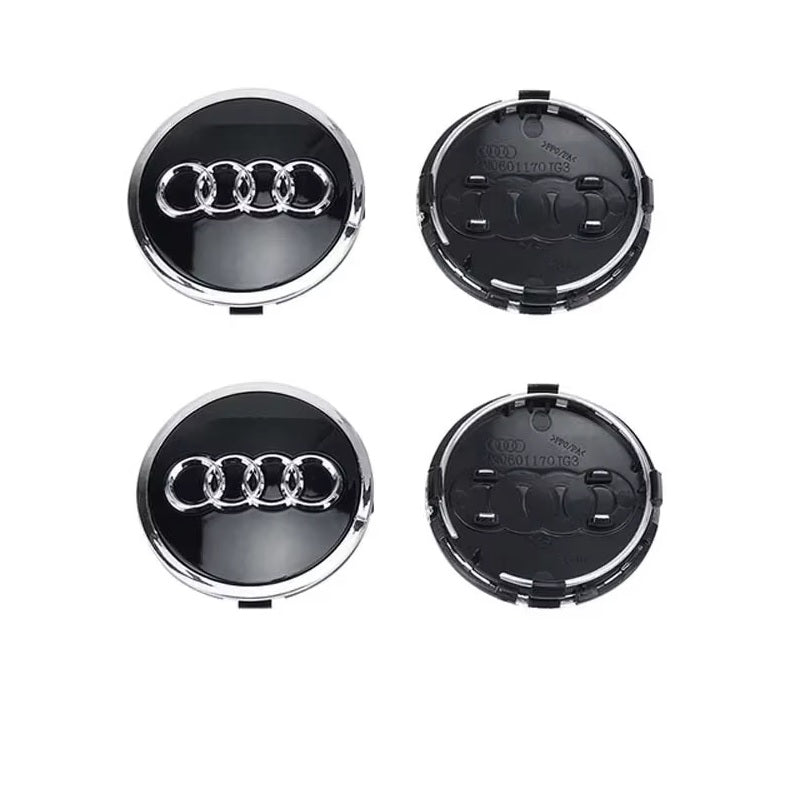 German Auto Stuff - Center Cap - Black - Set of 4 - RS5