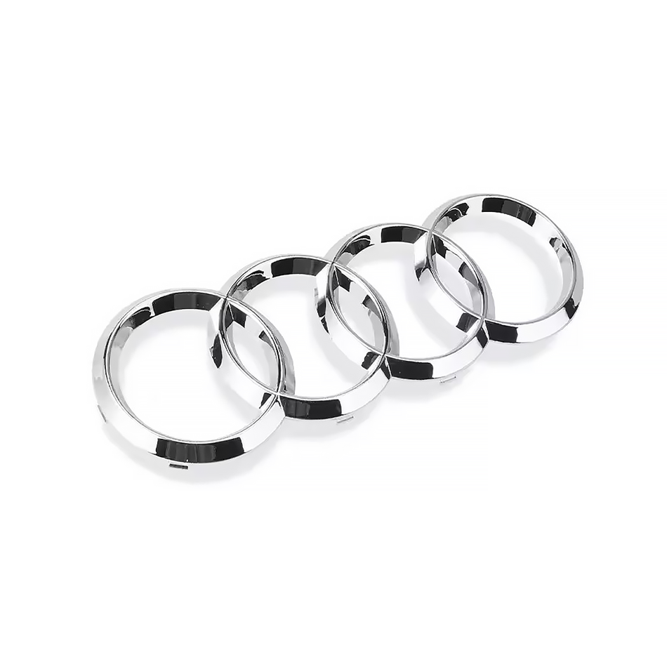 German Auto Stuff - Audi Rings Emblem - Audi TT Mk1 1999-2006 - Front Grille(GAS-GRILLEHBT1-BK ONLY)