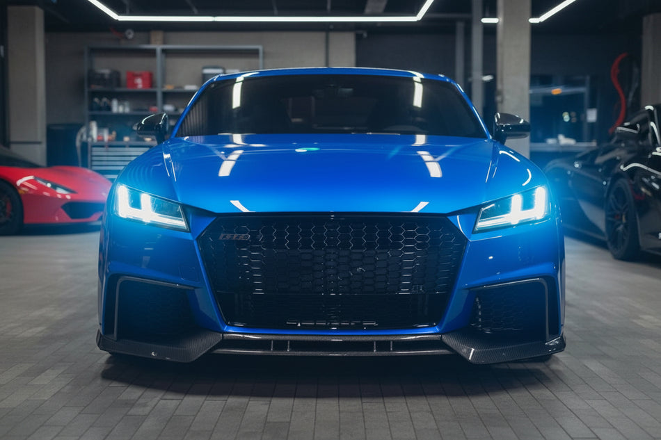 German Auto Stuff - Carbon Fiber Front Lip Spoiler - TTRS Mk3 16-18