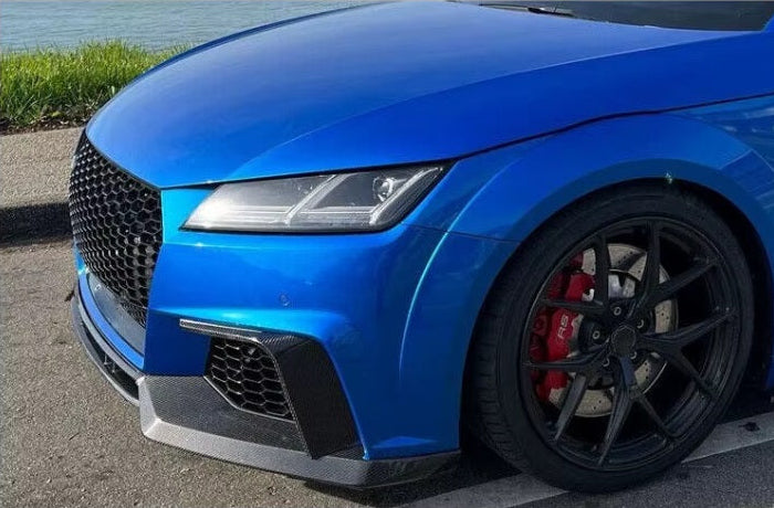 German Auto Stuff - Carbon Fiber Front Splitter Air Vents - TTRS Mk3 16-18