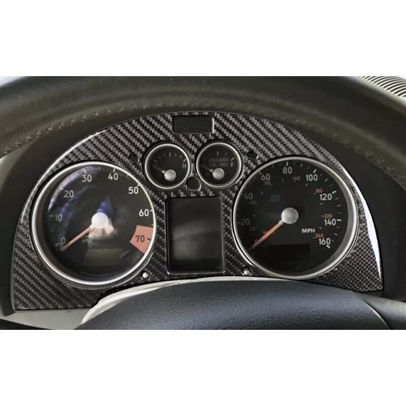 German Auto Stuff - Dashboard Instrument Cover - Audi TT Mk1 1999-2006 - Carbon Fiber