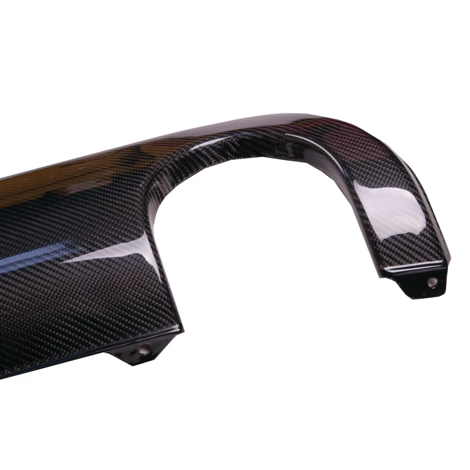 Close-up of Carbon Fiber weave and gloss finish on German Auto Stuff TT Mk1 Valance