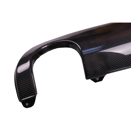 Close-up of Carbon Fiber weave and gloss finish on German Auto Stuff TT Mk1 Exhaust Valance