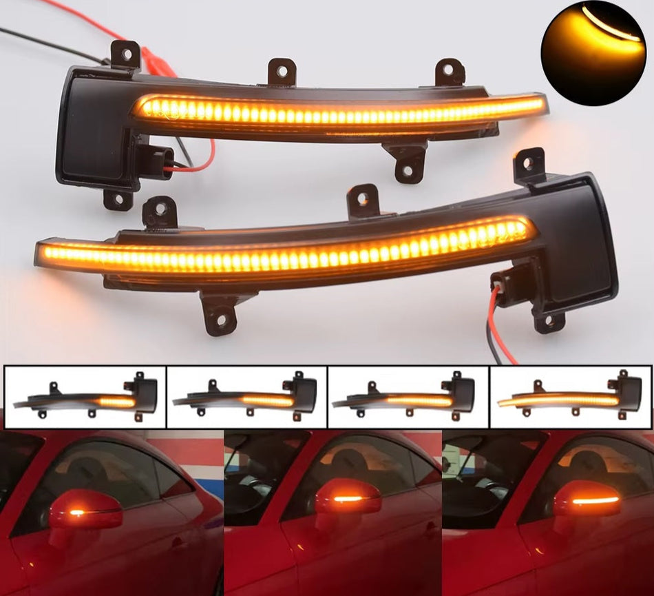 German Auto Stuff - Mirror Turn Signal - TT / TTS / TTRS 08-14 - Sequential LED Amber