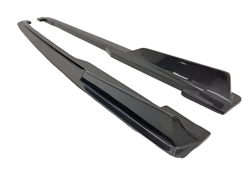 German Auto Stuff - Performance Side Skirts - Gloss Carbon - TT / TTS / TTRS Mk3