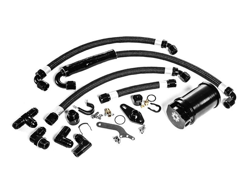 Integrated Engineering - 2.0T FSI Catch Can Kit For IE Billet Valve Cover | Fits MK5, MK6 Golf R - TT / TTS Mk2