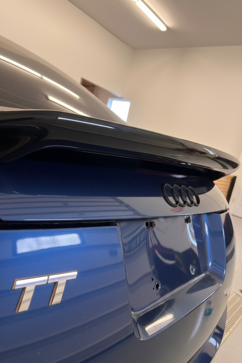German Auto Stuff - FRP Spoiler - TT Mk1 1999-2006 - Gloss Black