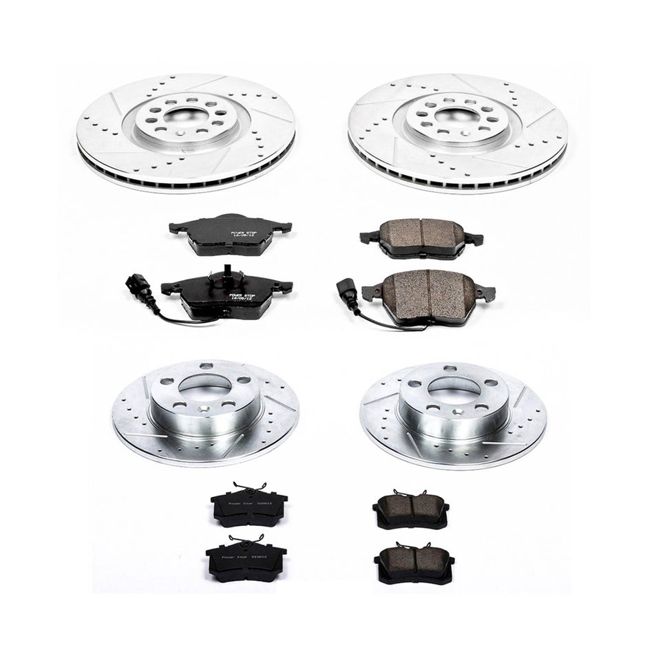 PowerStop - Z23 Evolution Sport Brake Upgrade Kit - Front & Rear - TT 180 FWD Mk1