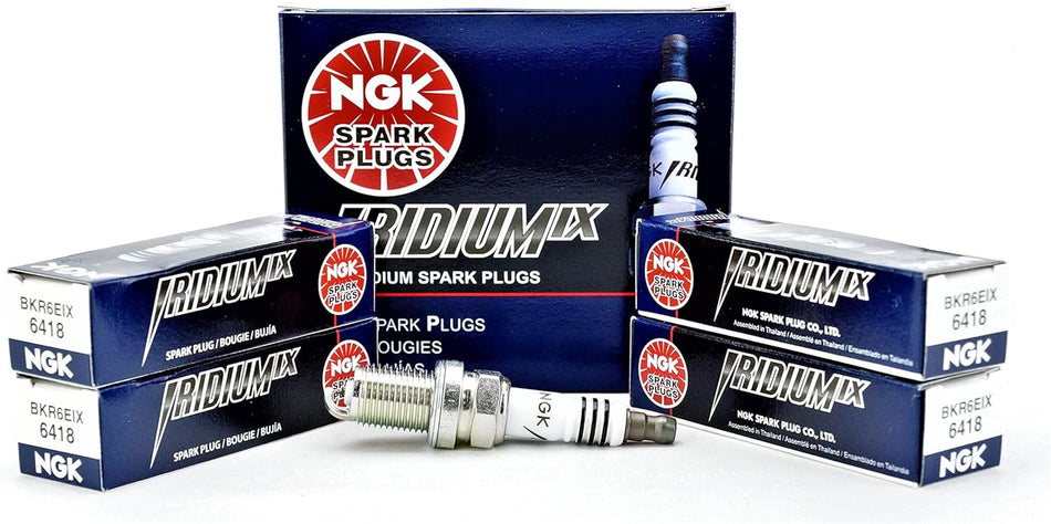 NGK - Iridium IX Spark Plug - BKR6EIX - Set of 4