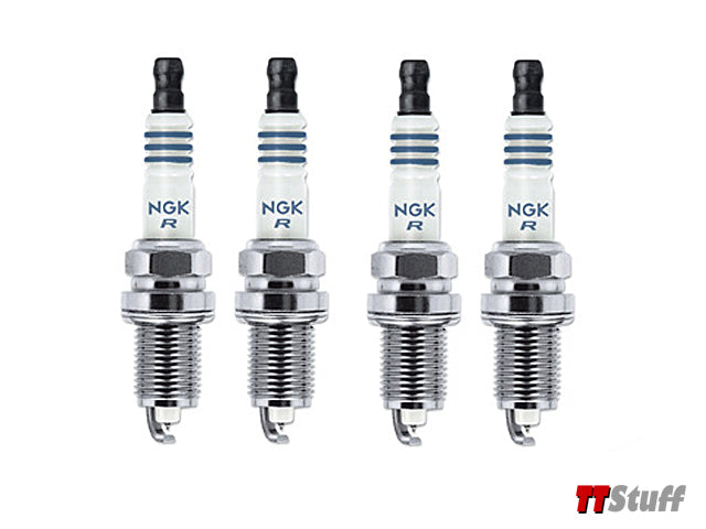 NGK - Laser Platinum Spark Plugs - PFR6Q - Set of 4
