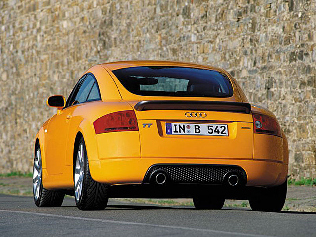 genuine audi mk1 tt dual exhaust rear valance