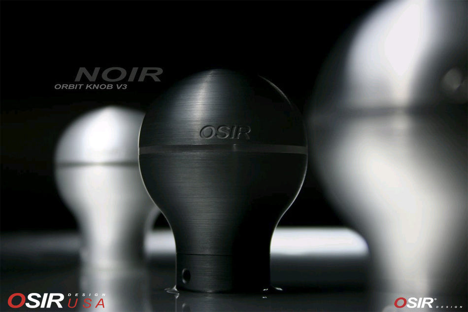 Osir Design - Orbit Illuminated Knob V3 - Noir (Black)