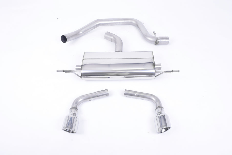 Milltek - Cat Back Exhaust System - Dual - TT Mk2 FWD