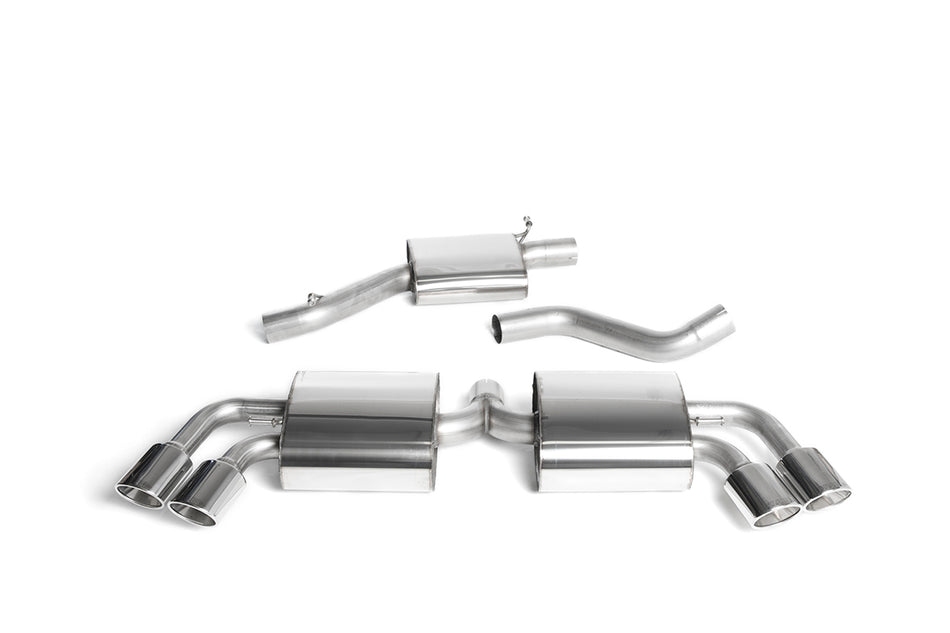 Milltek - Resonated Cat Back Exhaust System - TTS Mk2