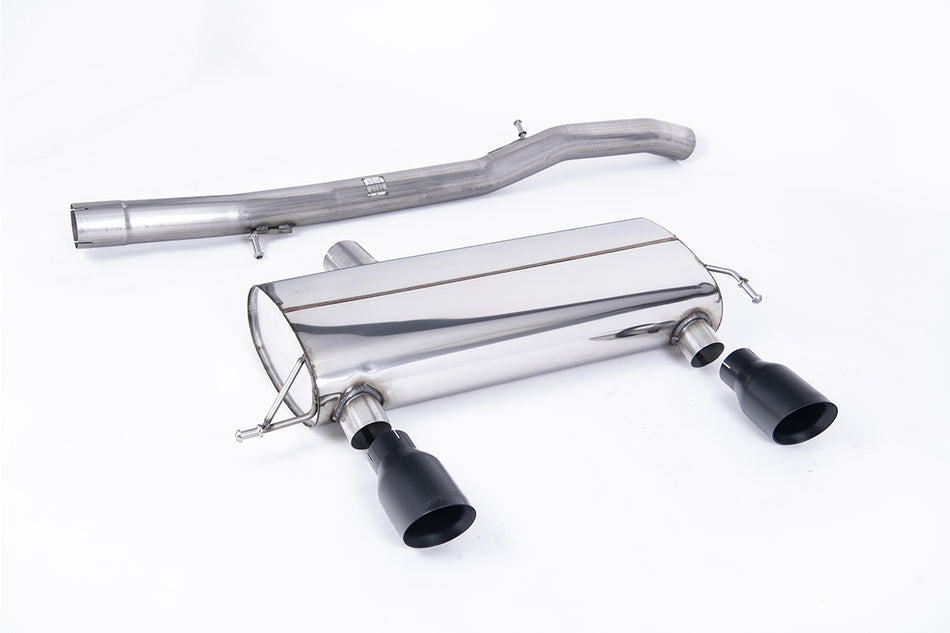 Milltek - Non-Resonated Cat Back Exhaust System - TT 180 225 quattro Mk1