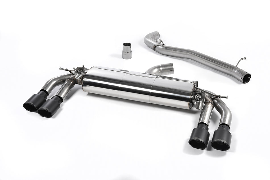 Milltek - 76.20mm Non-Resonated Cat Back Exhaust System - TTS Mk3