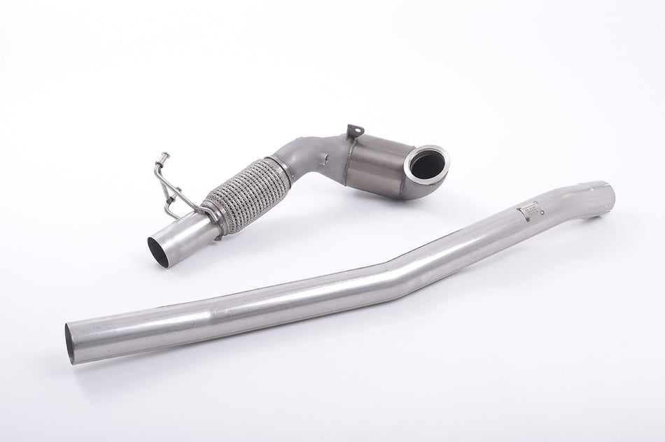 Milltek - Large Bore Downpipe and Hi-Flow Sports Cat (Non-OPF/GPF) - TTS Mk3