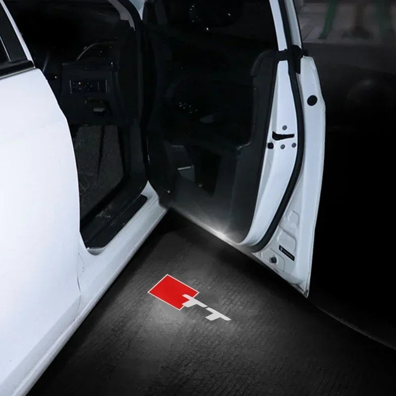 German Auto Stuff - LED Logo Projector Courtesy Door Lights - TT / TTS / TT RS Mk2 Mk3