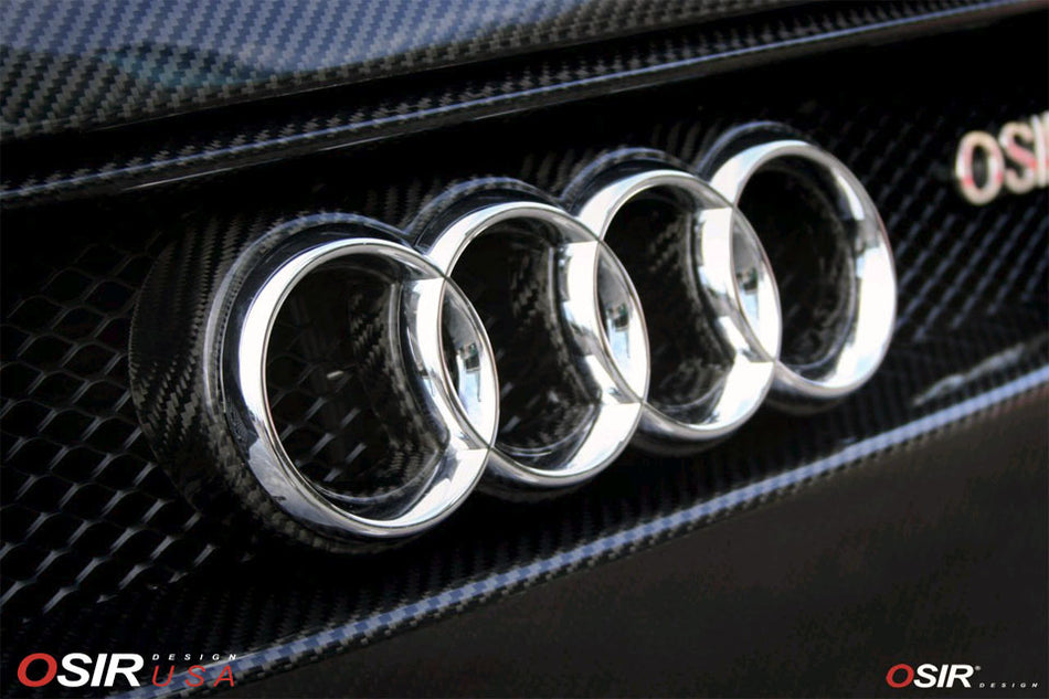 Osir Design - Logo Base Support A4 B7 - Carbon Fiber - A4 / A4 S-Line / S4 / RS4 B7