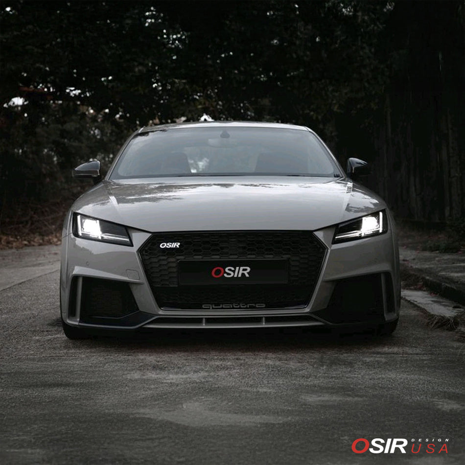 Osir Design - FCS TTMK3-RS Front Upper Spoiler - Carbon Fiber - Audi TT RS Mk3