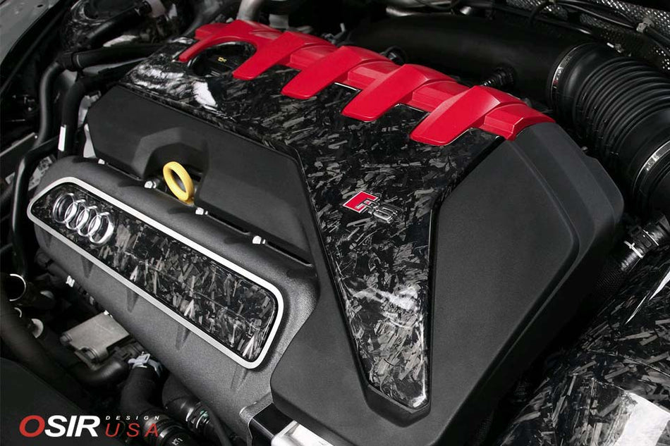 Osir Design - Engine Cover Insert TTRSMK3 - Carbon Fiber - Audi TT RS Mk3