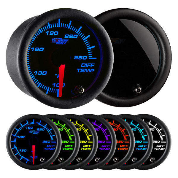 GlowShift - Tinted 7 Color Differential Temperature Gauge
