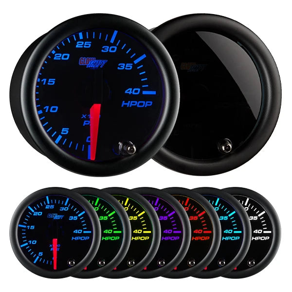 GlowShift - Tinted 7 Color HPOP Gauge