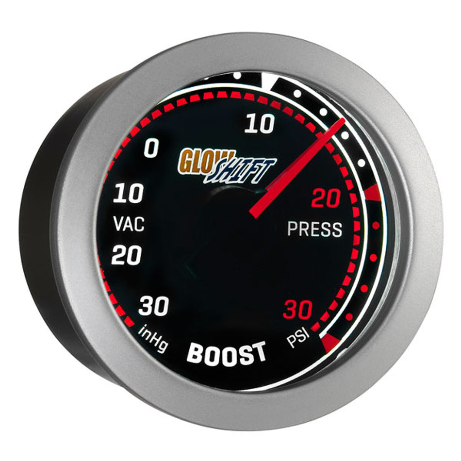 GlowShift - Tinted 30 PSI Boost/Vacuum Gauge