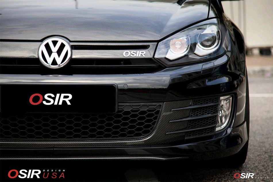 Osir Design - Mask GT6-S Bottom - Carbon Fiber - VW GTI Mk6
