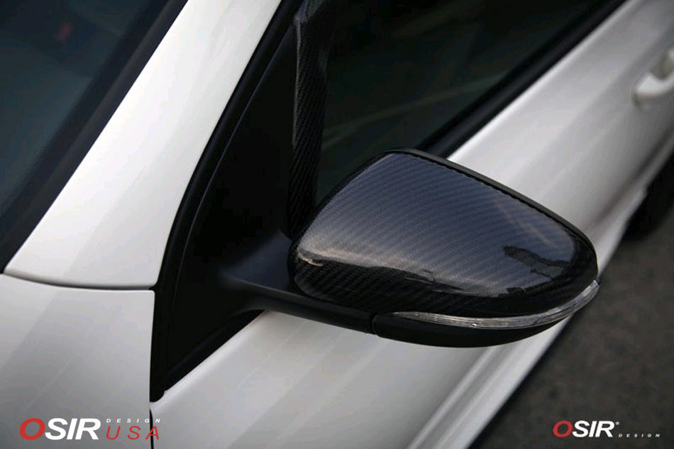 Osir Design - M1 GT6-R Mirror Caps - Carbon Fiber - VW Golf / GTI / Golf R Mk6