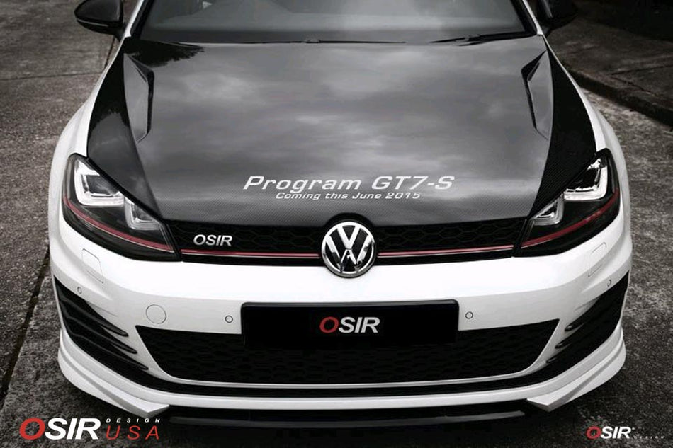 Osir Design - CFH GT7-S Version R Vented - Carbon Fiber - VW Golf / GTI / R Mk7