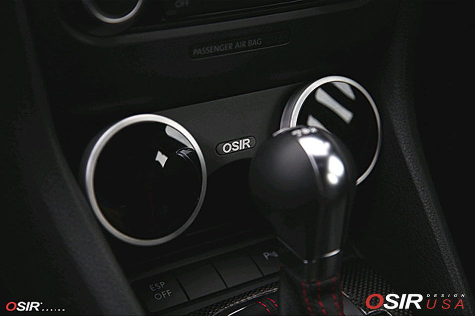 Osir Design - O-Pod Dual Gauge Pod - Black Satin - Audi / VW