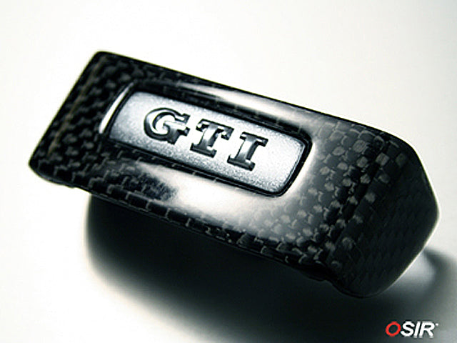 Osir Design - Steering Badge GT - Gloss Carbon - VW Golf / GTI / R32 / Jetta Mk5