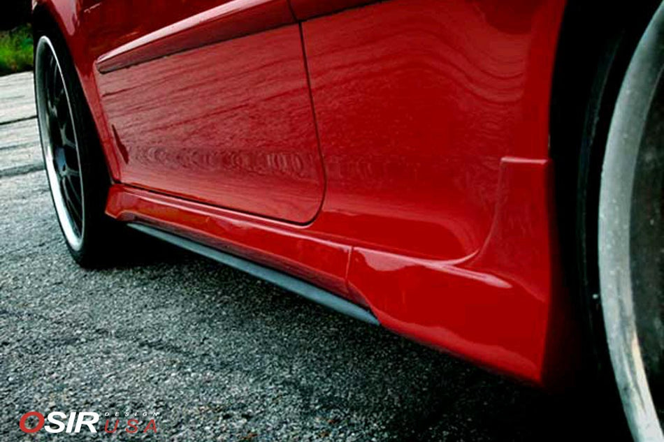 Osir Design - SKIRT GT Inserts - Carbon Fiber - VW Golf / Rabbit / GTI / R32 Mk5