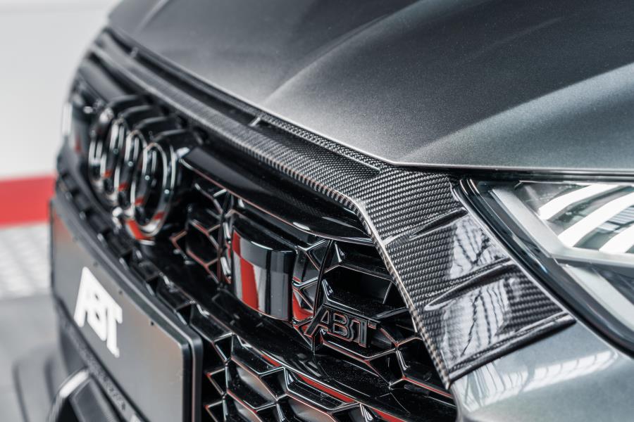 Genuine Audi - Carbon Front Grille Trim - Gloss - RS6 / RS7