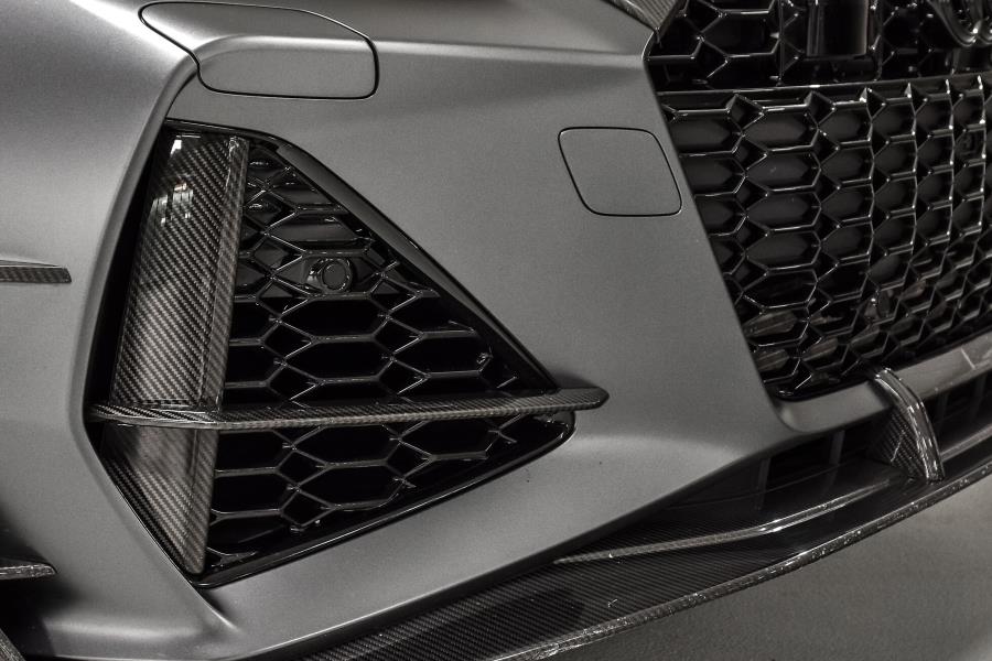 Genuine Audi - Carbon Lower Grille Trim - Gloss - RS6 / RS7