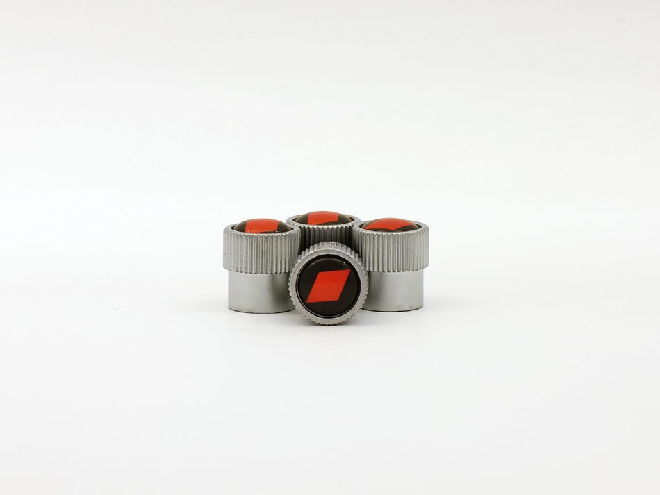 Genuine Audi - Valve Stem Caps - Red Audi Sport Logo