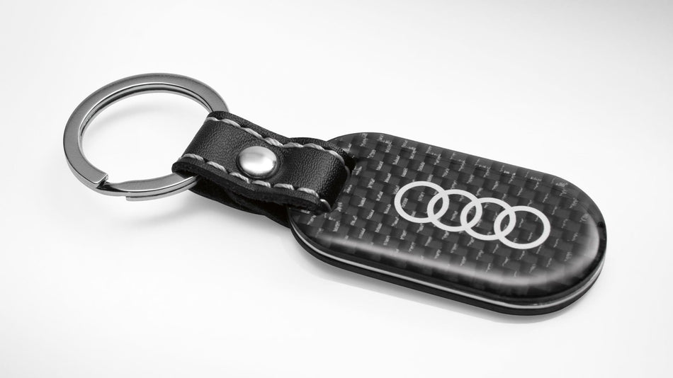 Genuine Audi - Carbon Fiber Key Chain